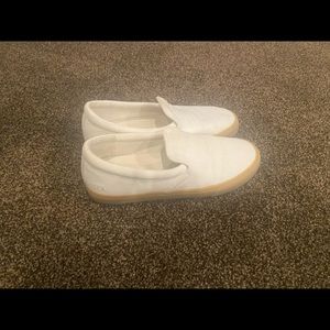 Madewell canvas shoes, size 9, never worn.
